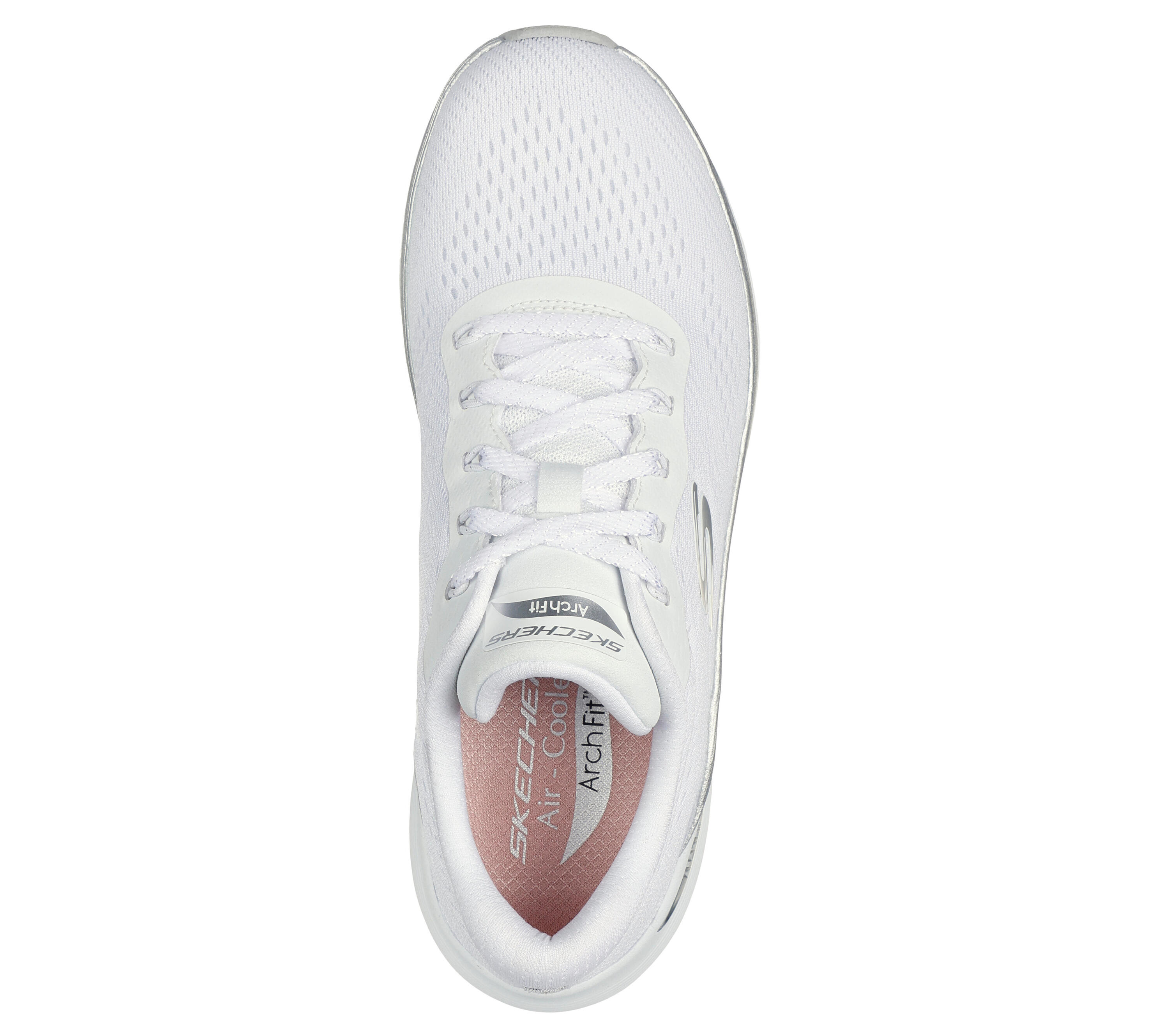 Dames ARCH FIT 2.0 GLOW THE DISTANCE Slip-On Wit / Silber 2/5