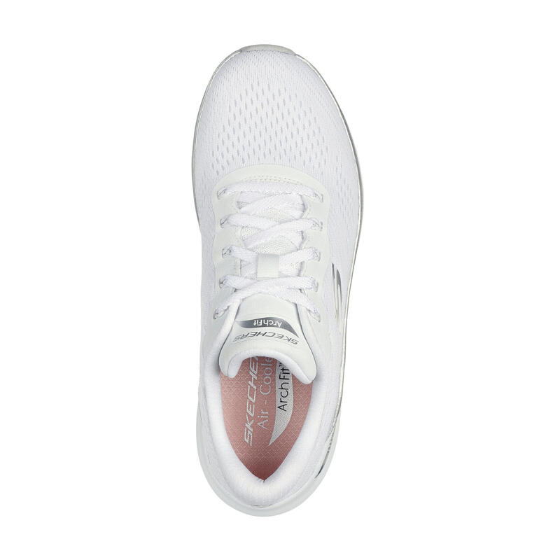 Zapatillas mujer Skechers Arch Fit 2.0-glow Th Blanco