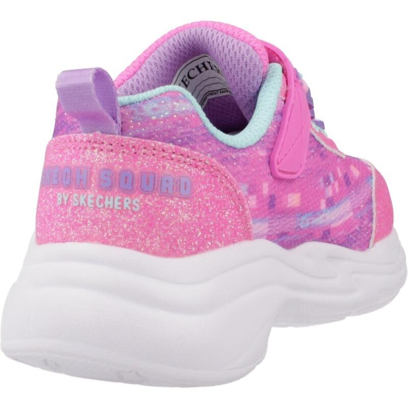 Zapatillas niña Skechers Skech Squad Rosa