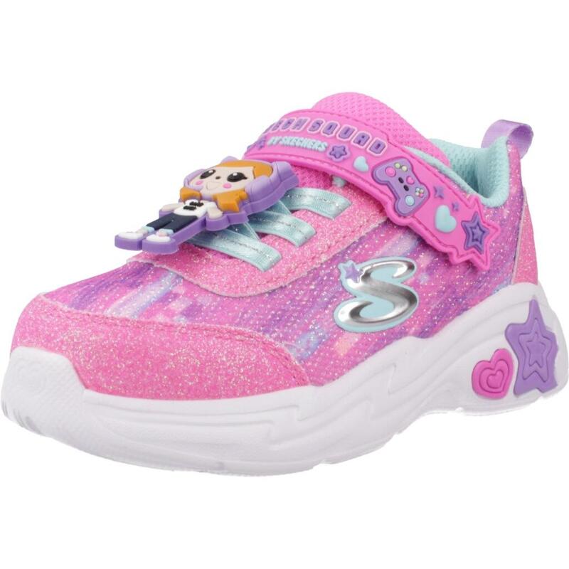 Zapatillas niña Skechers Skech Squad Rosa