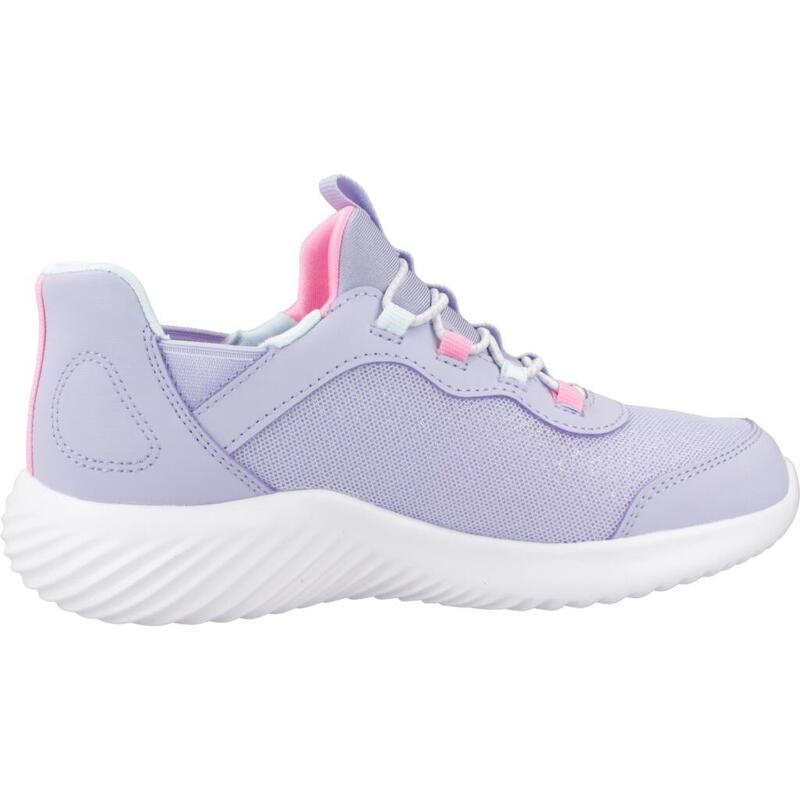 Zapatillas niña Skechers Bounder - Simple Cut Slip-ins Violeta