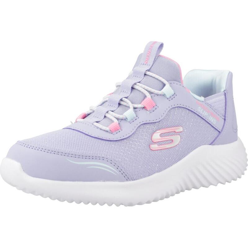 Zapatillas niña Skechers Bounder - Simple Cut Slip-ins Violeta