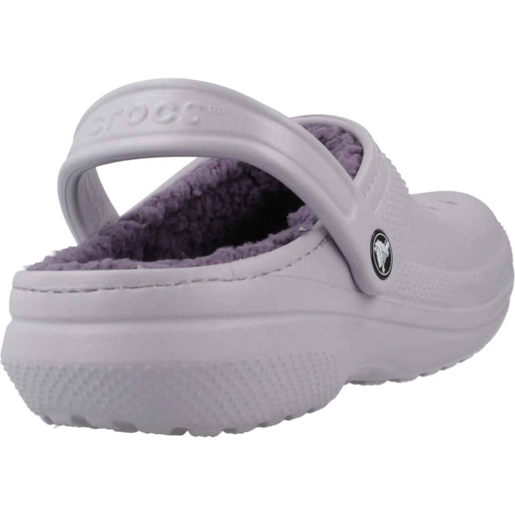 Infradito Crocs Modello Classic Lined Clog Colore Viola 3/5