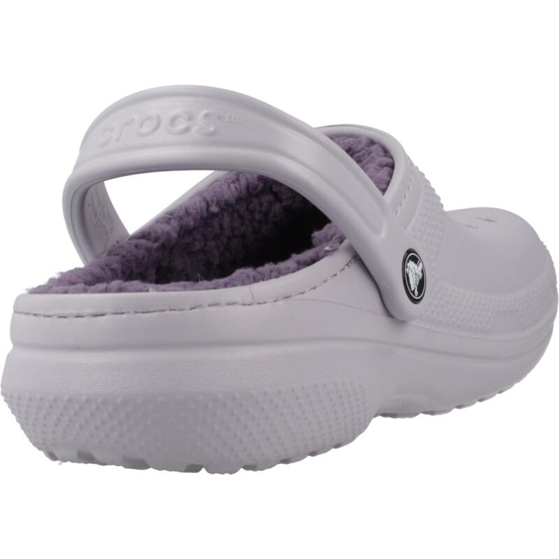 Chanclas Mujer Crocs Classic Lined Clog Violeta