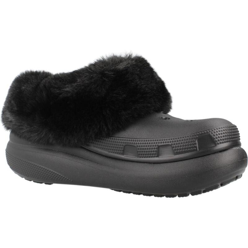 Chanclas Mujer Crocs Furever Crush U Negro