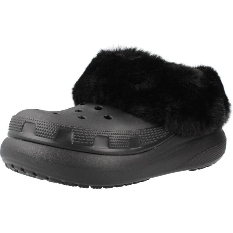 Chanclas Mujer Crocs Furever Crush U Negro