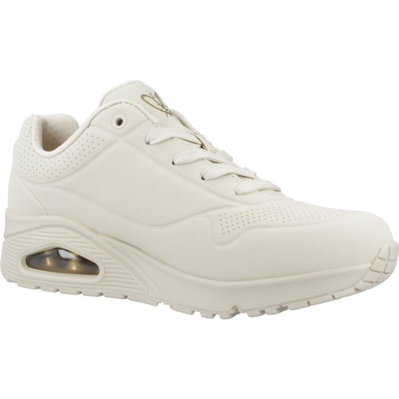 Zapatillas mujer Skechers Uno - Golden Heart Blanco