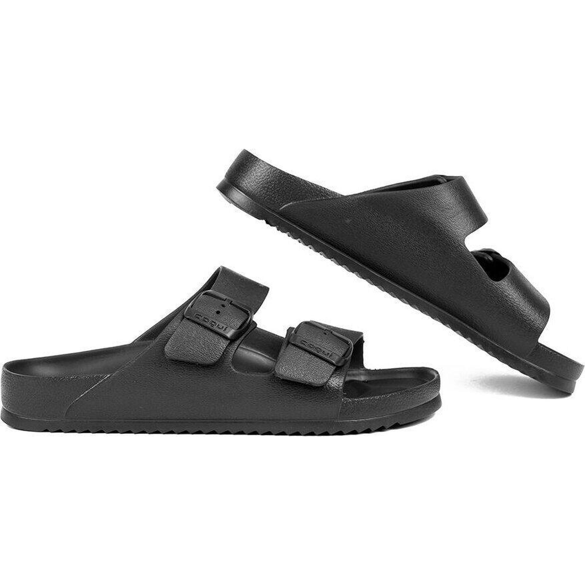 Coqui - Chaussons Femme Coqui Kong Noirs 38 - Claquettes - Noir - Decathlon
