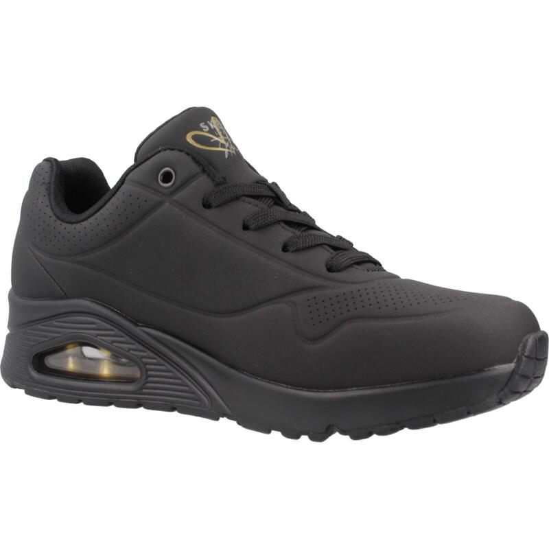 Zapatillas mujer Skechers Uno - Golden Heart Negro