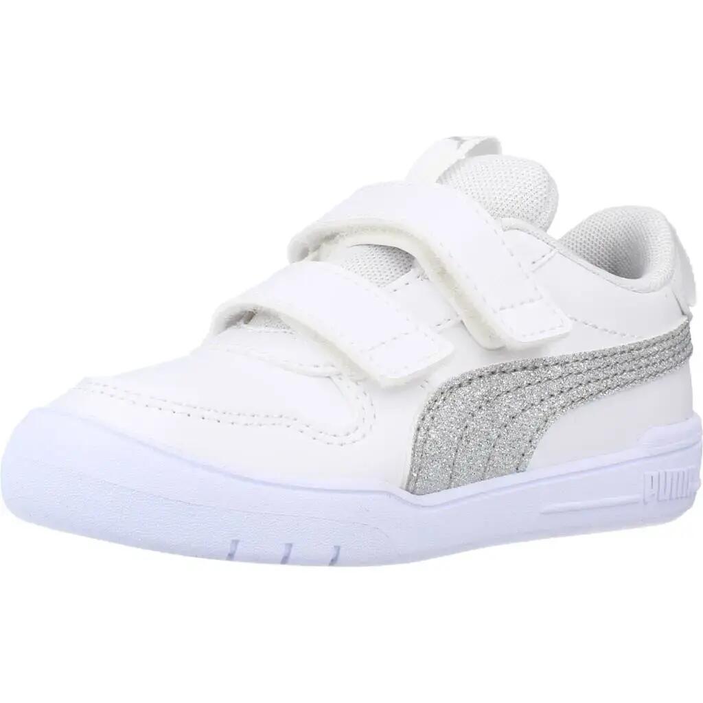 PUMA Multiflex Glitz V Inf White Shoes