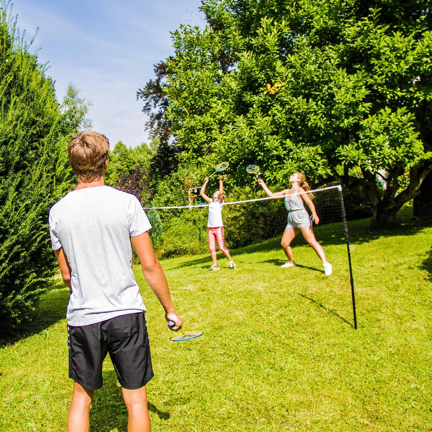 Talbot-Torro Set da badminton con rete Family 3/4