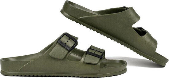 COQUI KONG ciabatte uomo verde militare 42