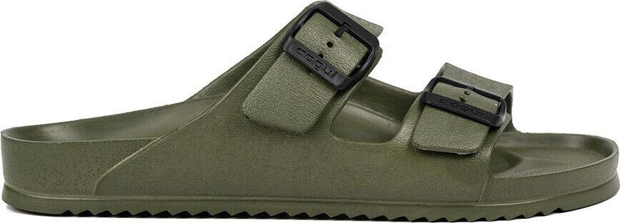 COQUI KONG chaussons homme vert militaire 42 2/4