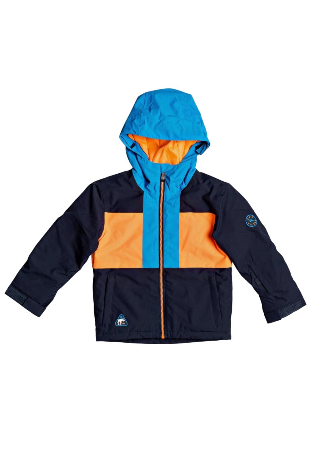 QUIKSILVER Quiksilver Groomer geïsoleerde gekleurde kinder ski-jas