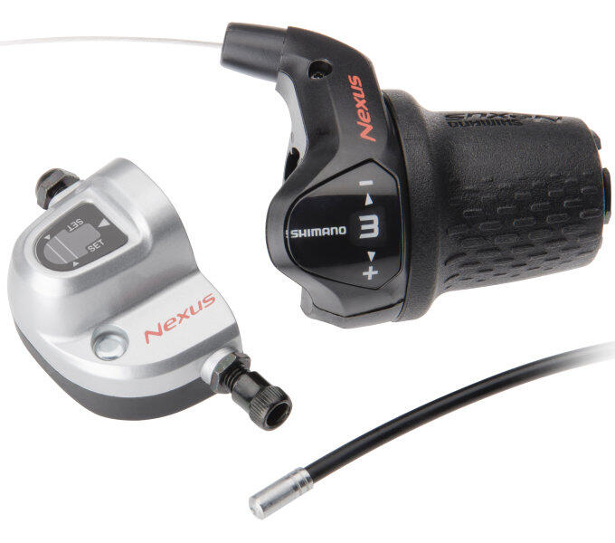 SHIMANO Draaiversteller 3 speed Nexus SL-3S42E , kabels & clickbox(werkplaatsverpakking)