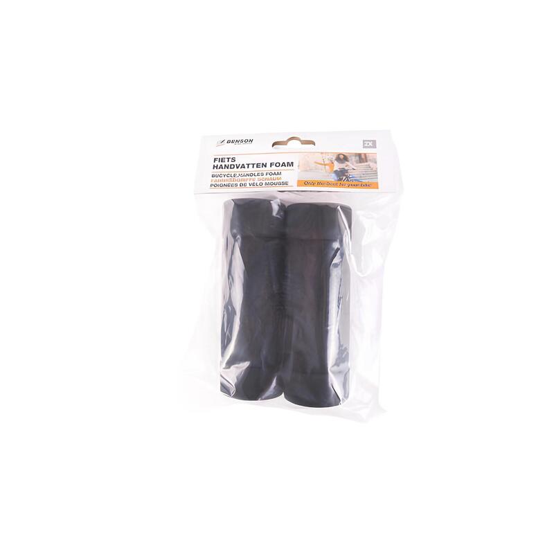 Mânere bicicletă universale - Spumă - 12,5 cm - Negru