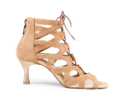 PORTDANCE - PD804 NET Tanzschuhe - Absatz 5.0 cm thin