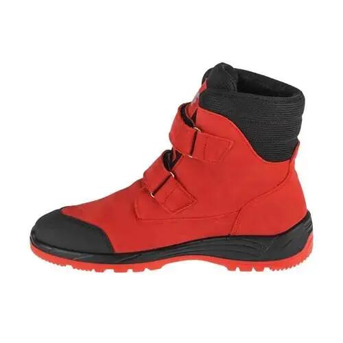 Wandel schoenen 4F Junior Trek Montantes Rood-Zwart 2/4