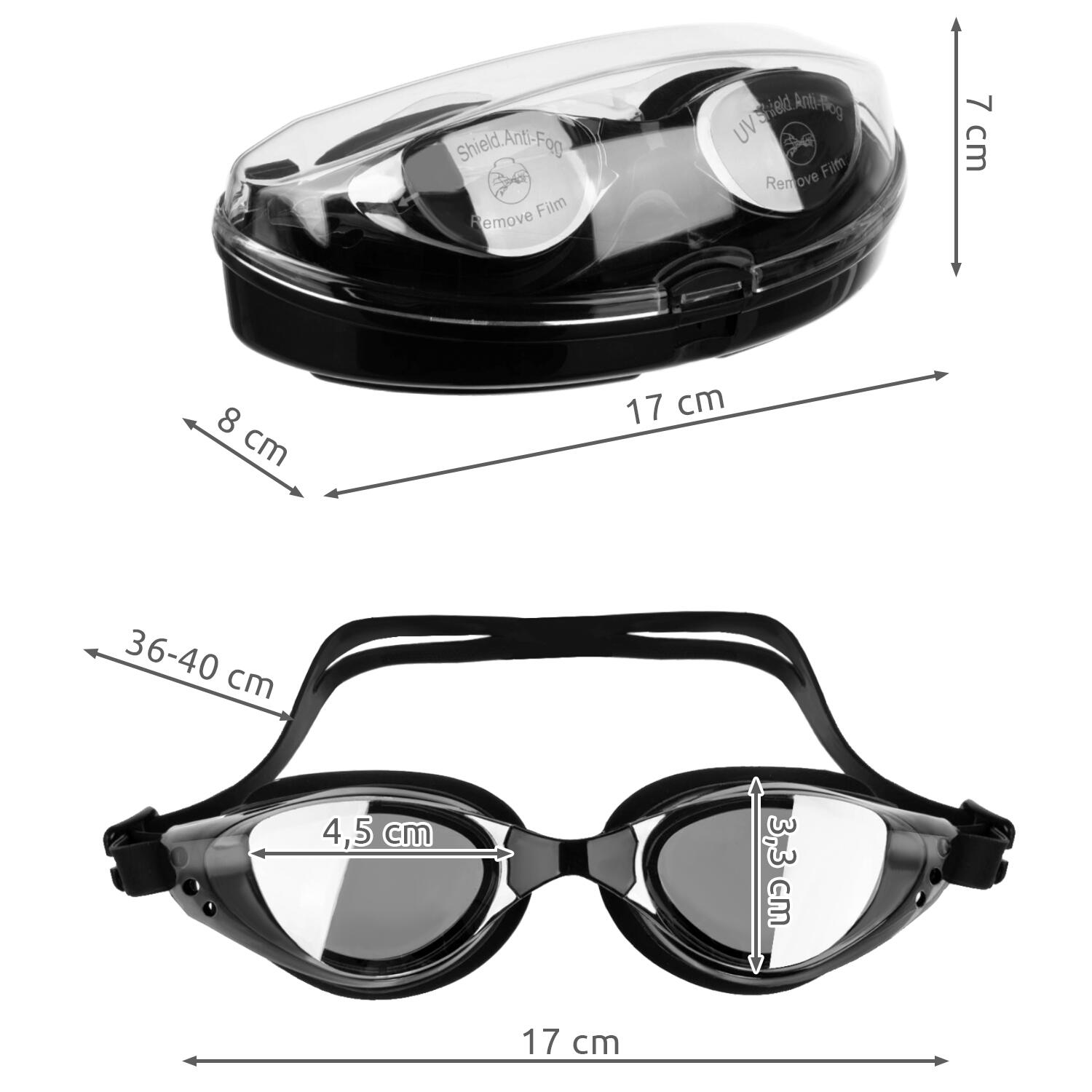 Plavecké brýle  SWIM SET 2/7