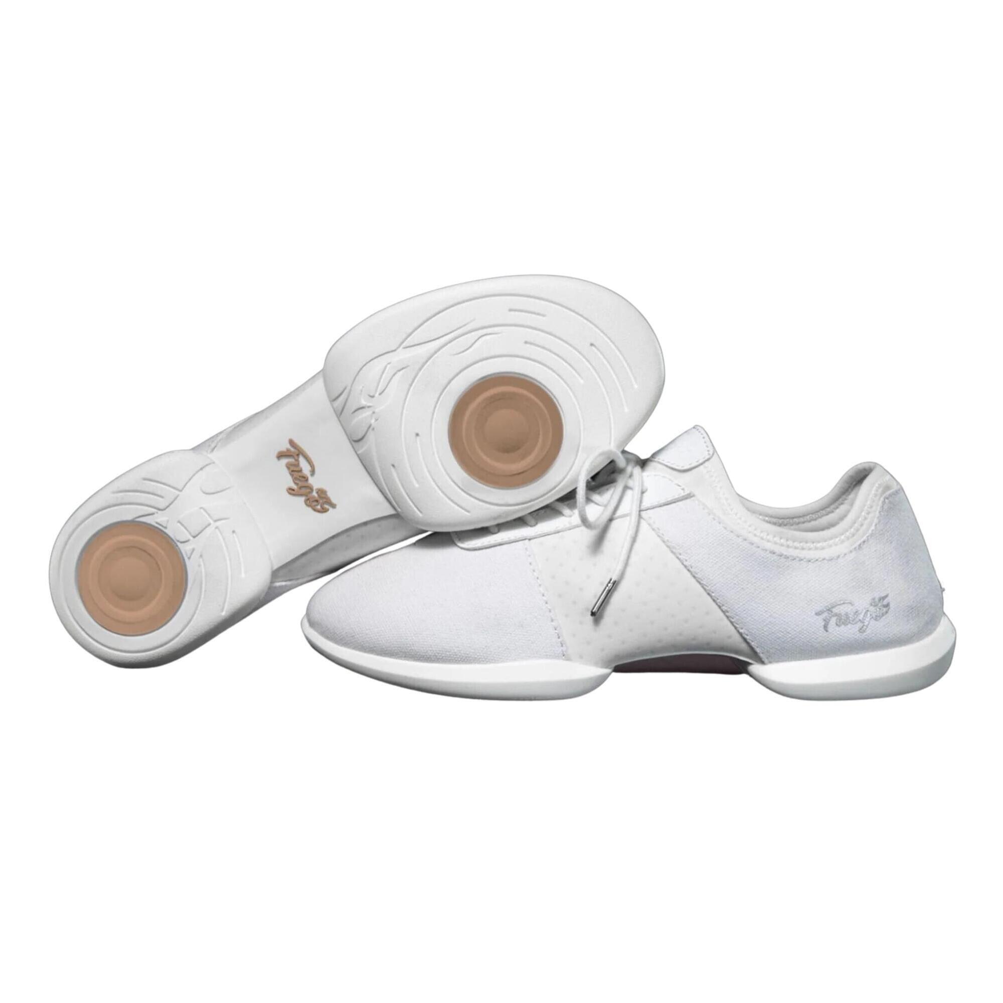 Fuego Dance Sneakers Split Sole in bianco