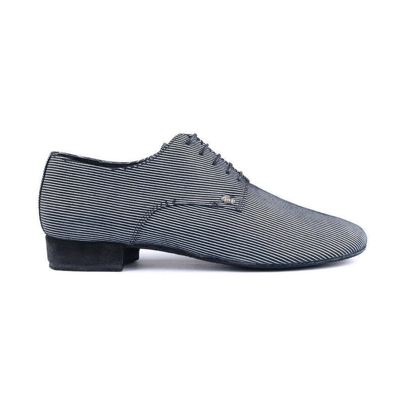 PD018 Chaussures de danse de la mode en noir / blanc avec semelle en daim