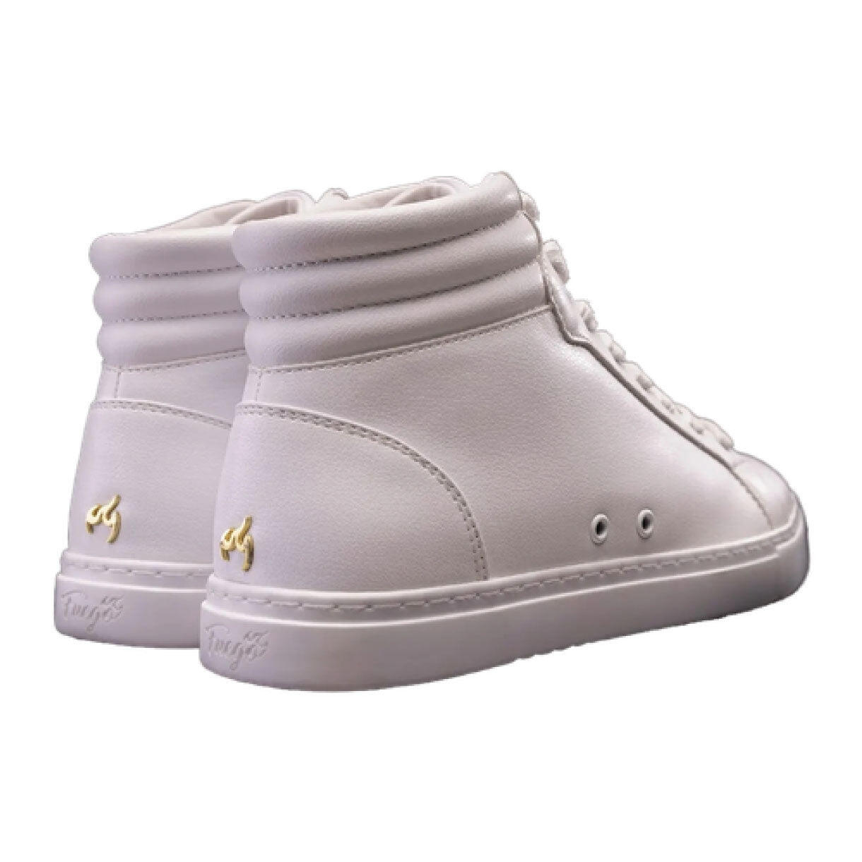 Fuego High-Top baskets danse vegan blanc montantes 6/7