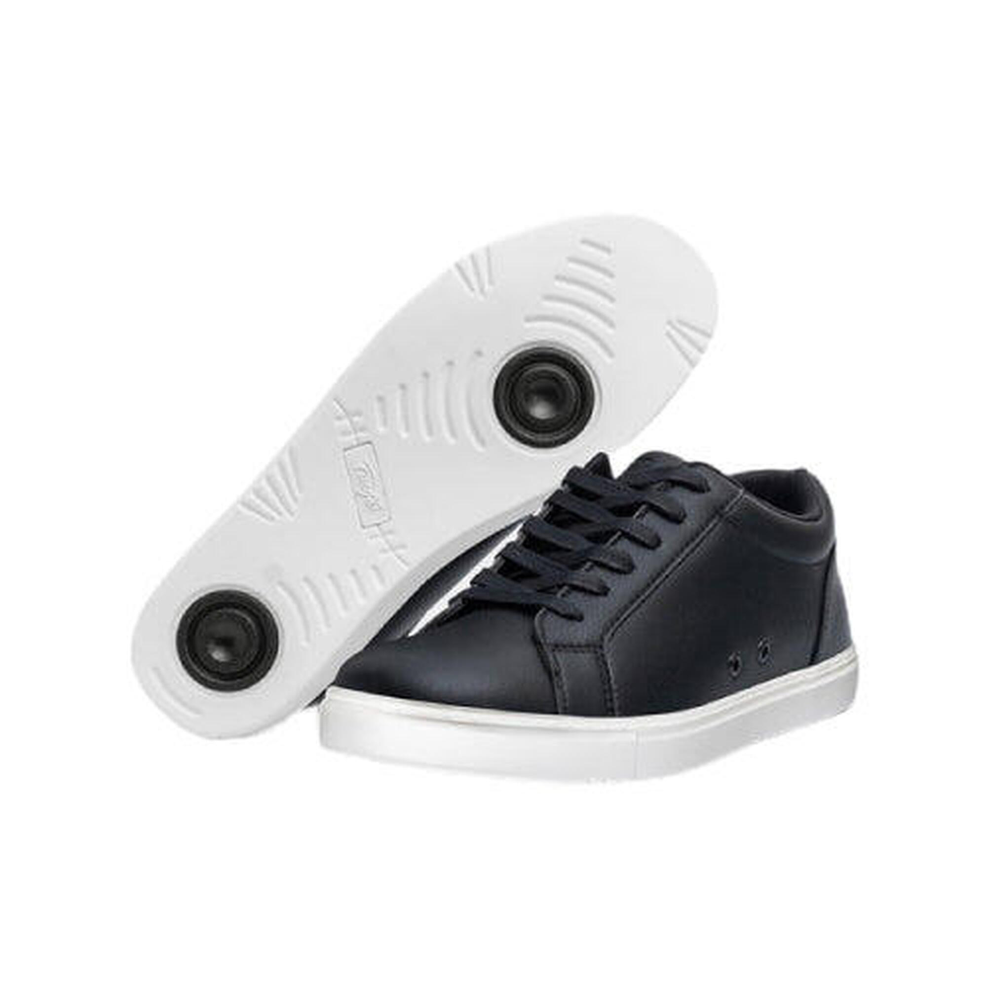 Fuego Low-Top Dance Sneakers in Schwarz/Weiss