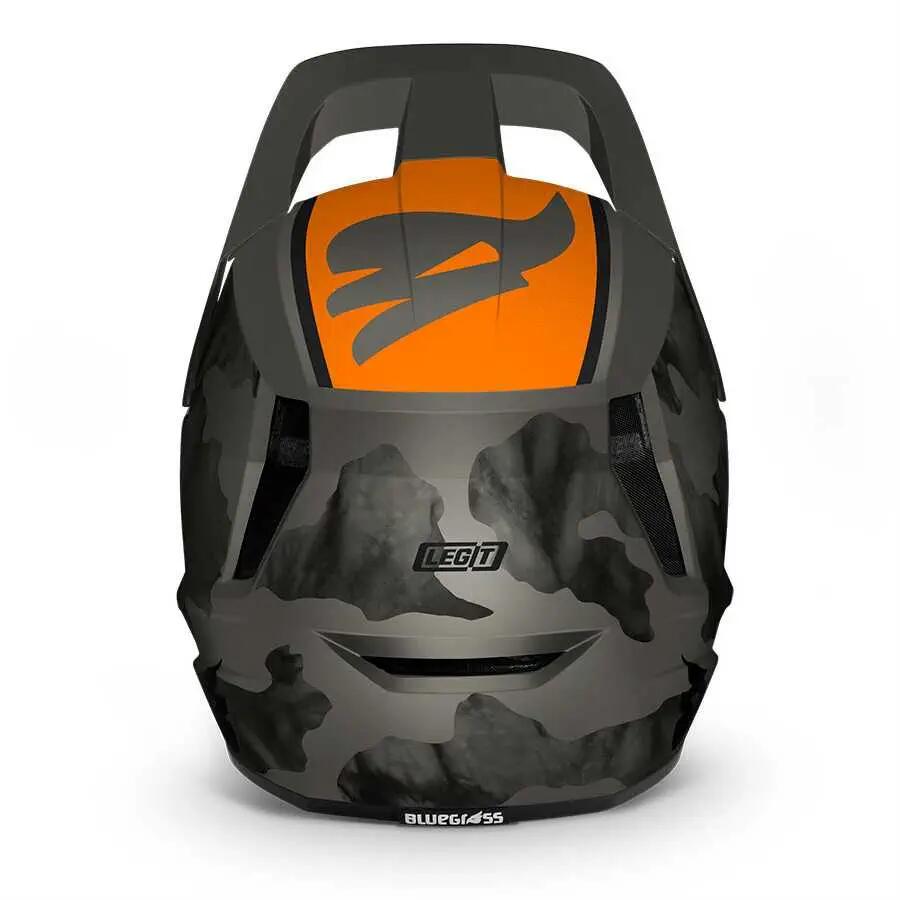Kask Full Face Mtb, Dirt, Bmx Bluegrass Legit 3/4