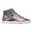 Fuego High Top Dance Sneakers en argent