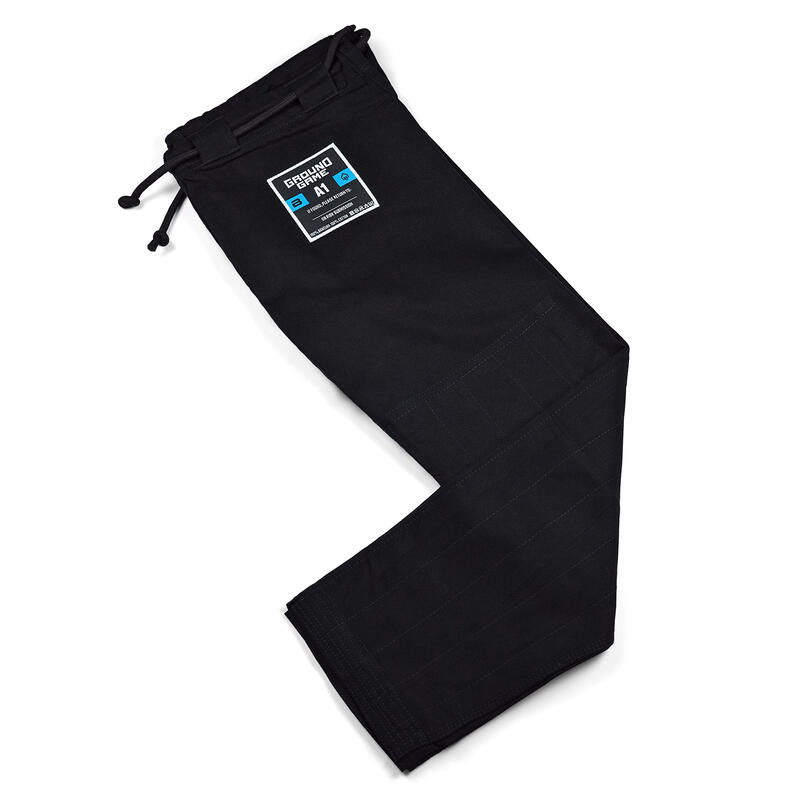 Spodnie Ground Game Breaker 2.0 do kimona BJJ czarne