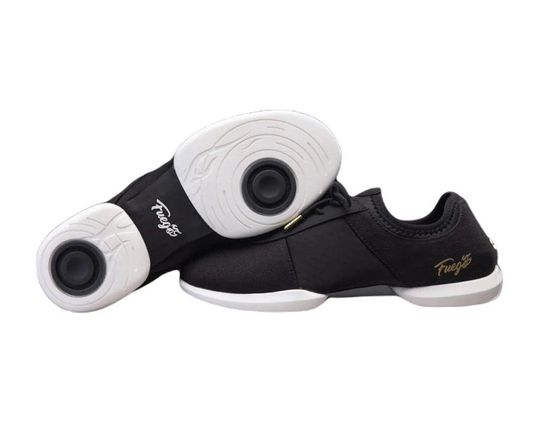 FUEGO Fuego Dance Sneakers Vegan black/white, split sole