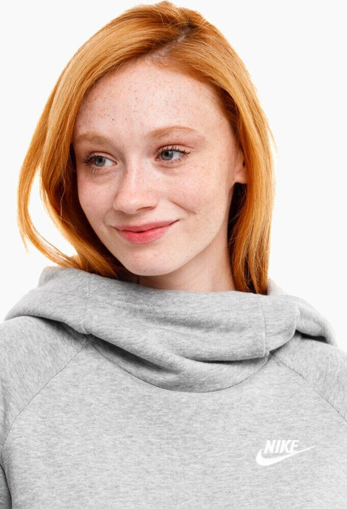 Sweat À Capuche ESSENTIALS Femme (Gris / Argenté) 3/4