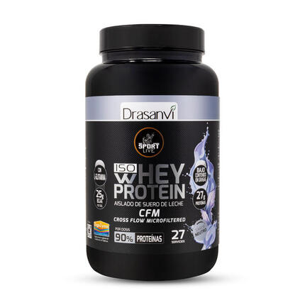 Whey Protein Isolate Sport Live - Cookies and Cream - 800Gr - DRASANVI