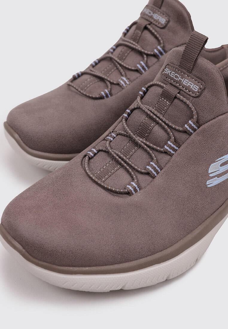 Chaussures Deportivas Mujer Skechers SUMMITS SLIP-INS Marron 3/5