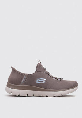 Sneakers Deportivas Mujer Skechers SUMMITS SLIP-INS Marrón