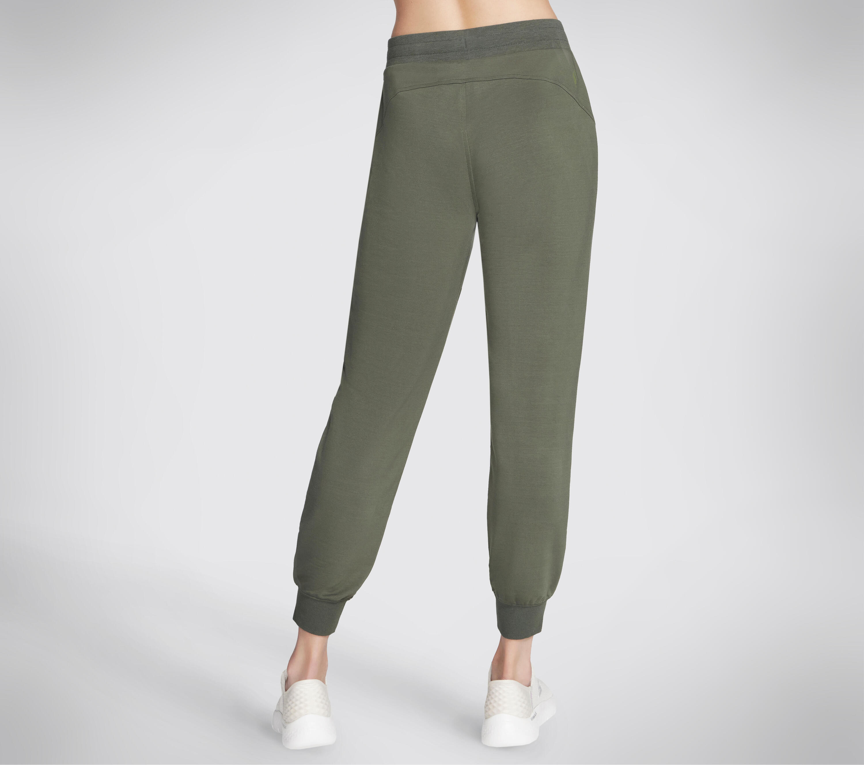Jogging femme SKECHLUXE RENEW JOGGER vert foncé 2/3