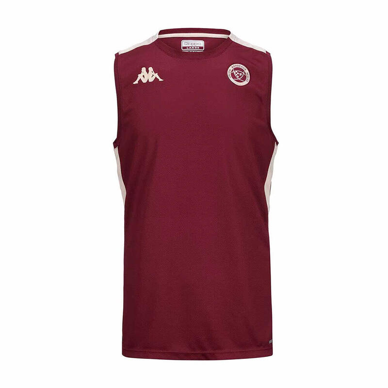 Camiseta Sin Mangas De Entrenamiento Abriz Pro 8 Ubb 2024/2025 Burdeos Adulto