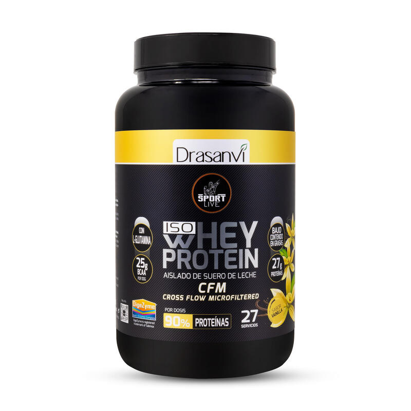 Proteína Whey Isolada Sport Live - Vainilla - 800Gr Exclusivo Online      39,90€  Preço por quantidade 49,88€kg DRASANVI Proteína Whey Isolada Sport Live - Vainilla - 800GrVendido e expedido por: FitnessZone    