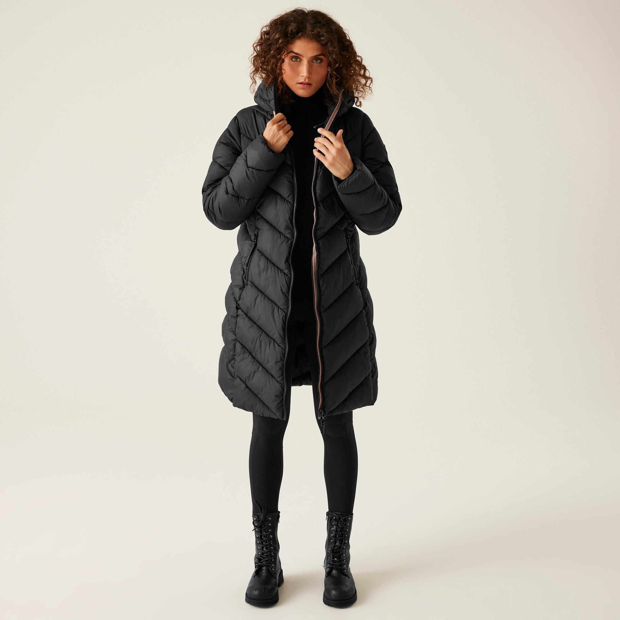 Doudoune Synthétique Randonnée - Andia II marron foncé femme 3/7