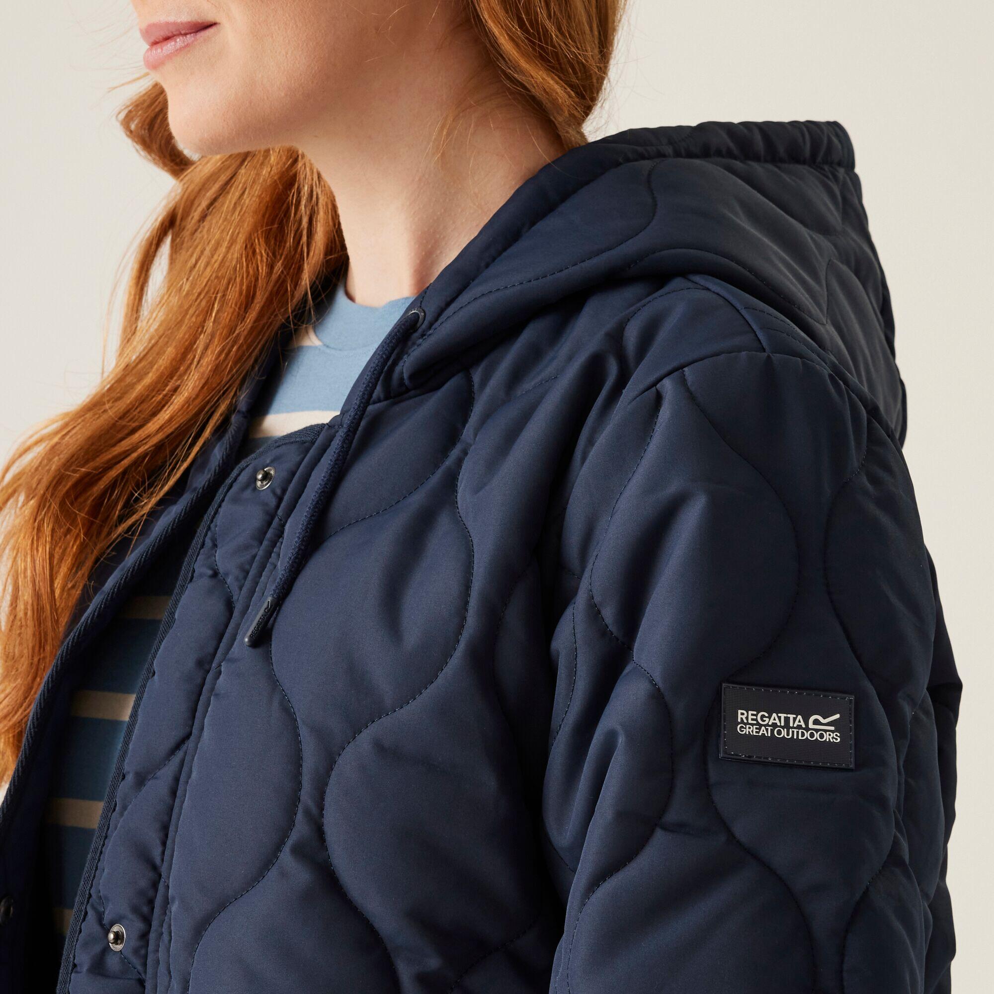 Chaqueta acolchada senderismo mujer Regatta Jaycee II, azul marino 4/7
