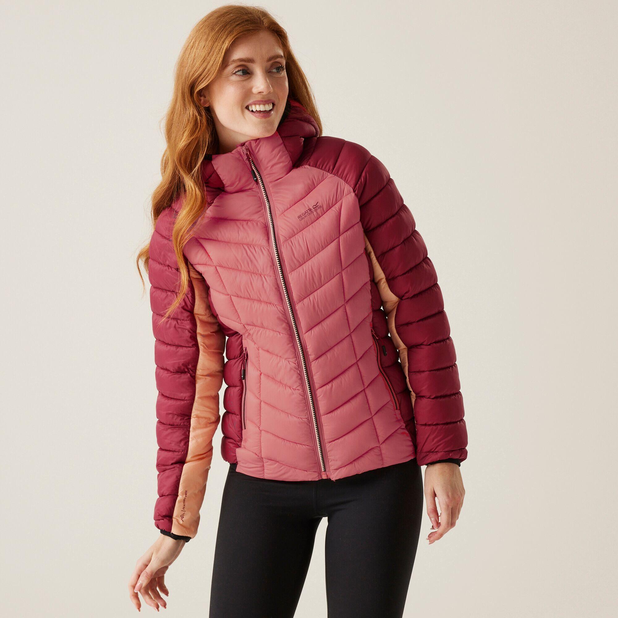 REGATTA Dalent Womens Hiking Hooded Baffled Jacket