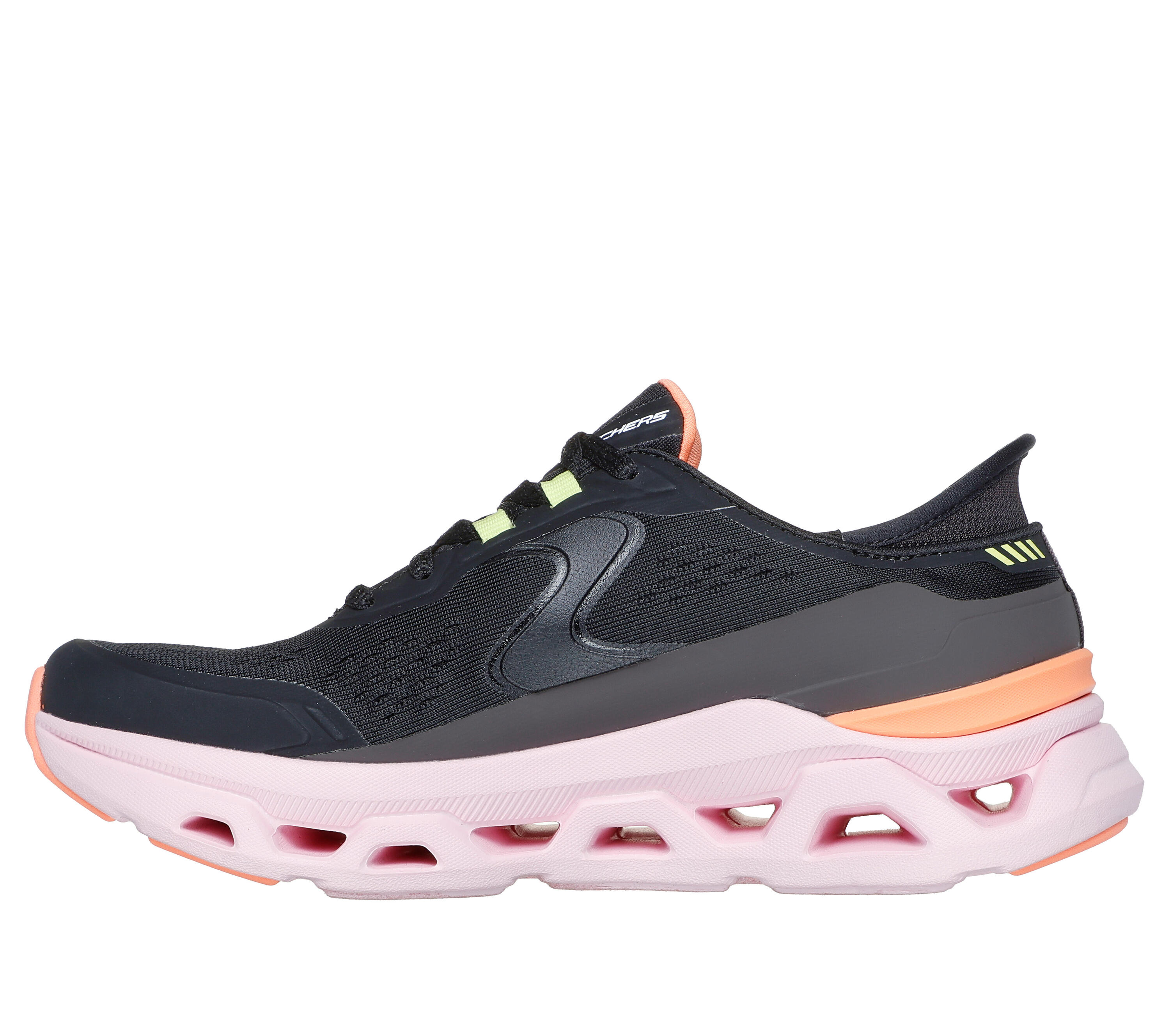 Deportivas Casual Mujer Suela Plana - Modelo 150510 Negro 4/7