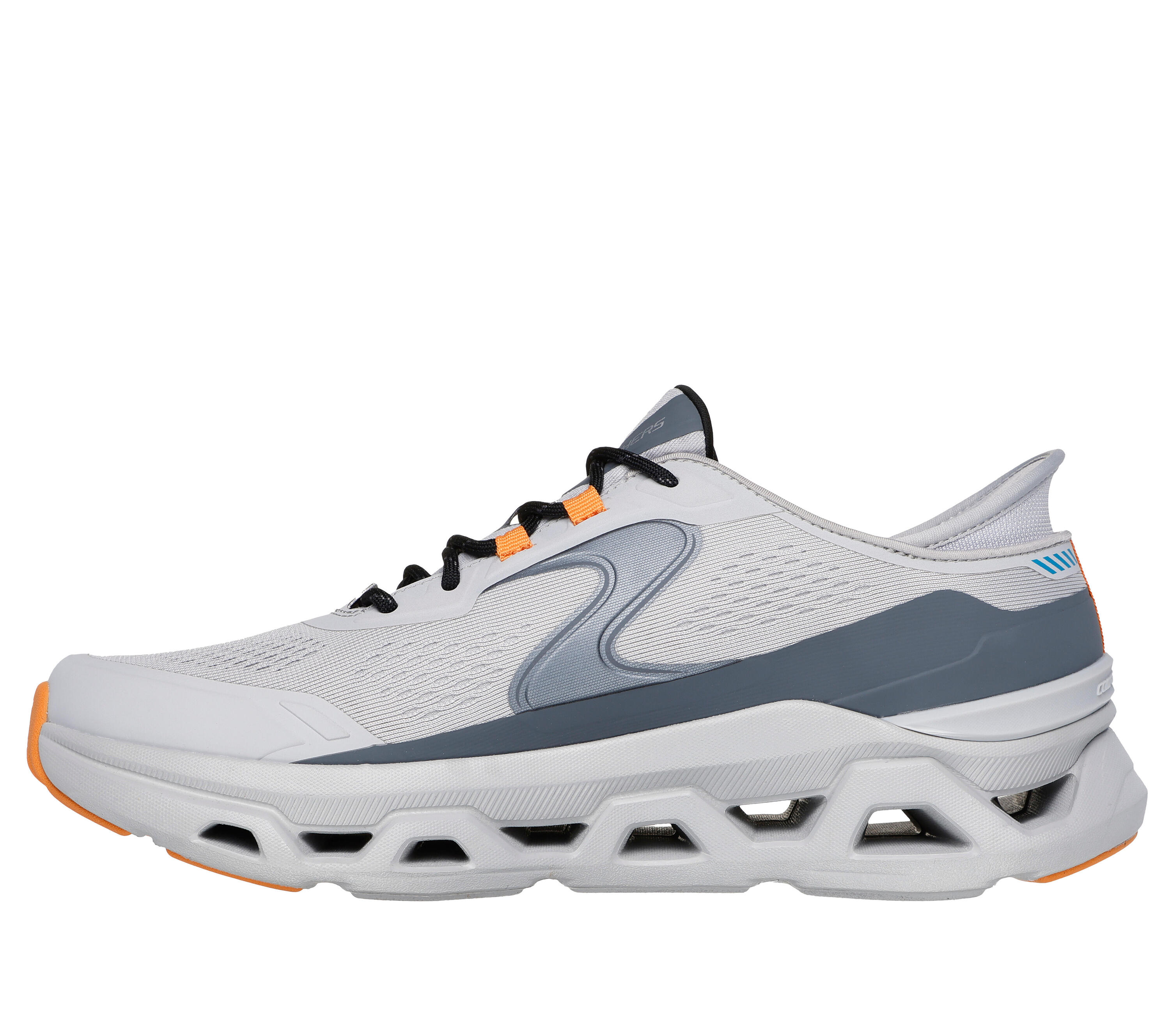 Homme GLIDE-STEP ALTUS Slip-On Gris / Orange 4/5
