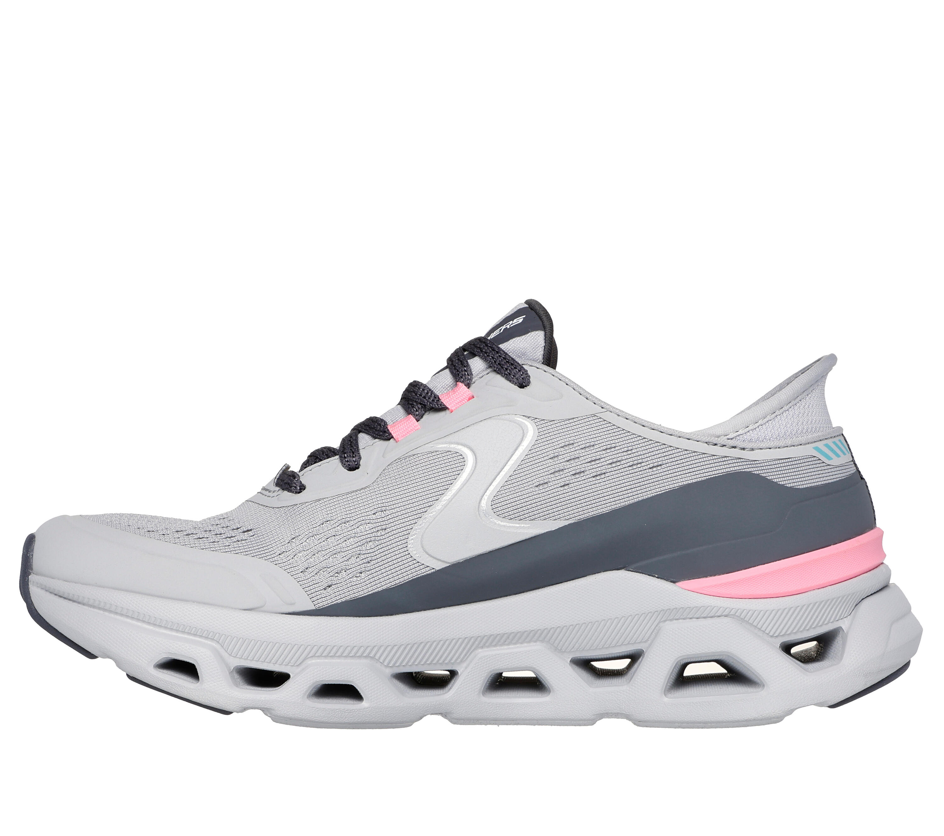 Dames GLIDE-STEP ALTUS Slip-On Grau / Pink 4/5