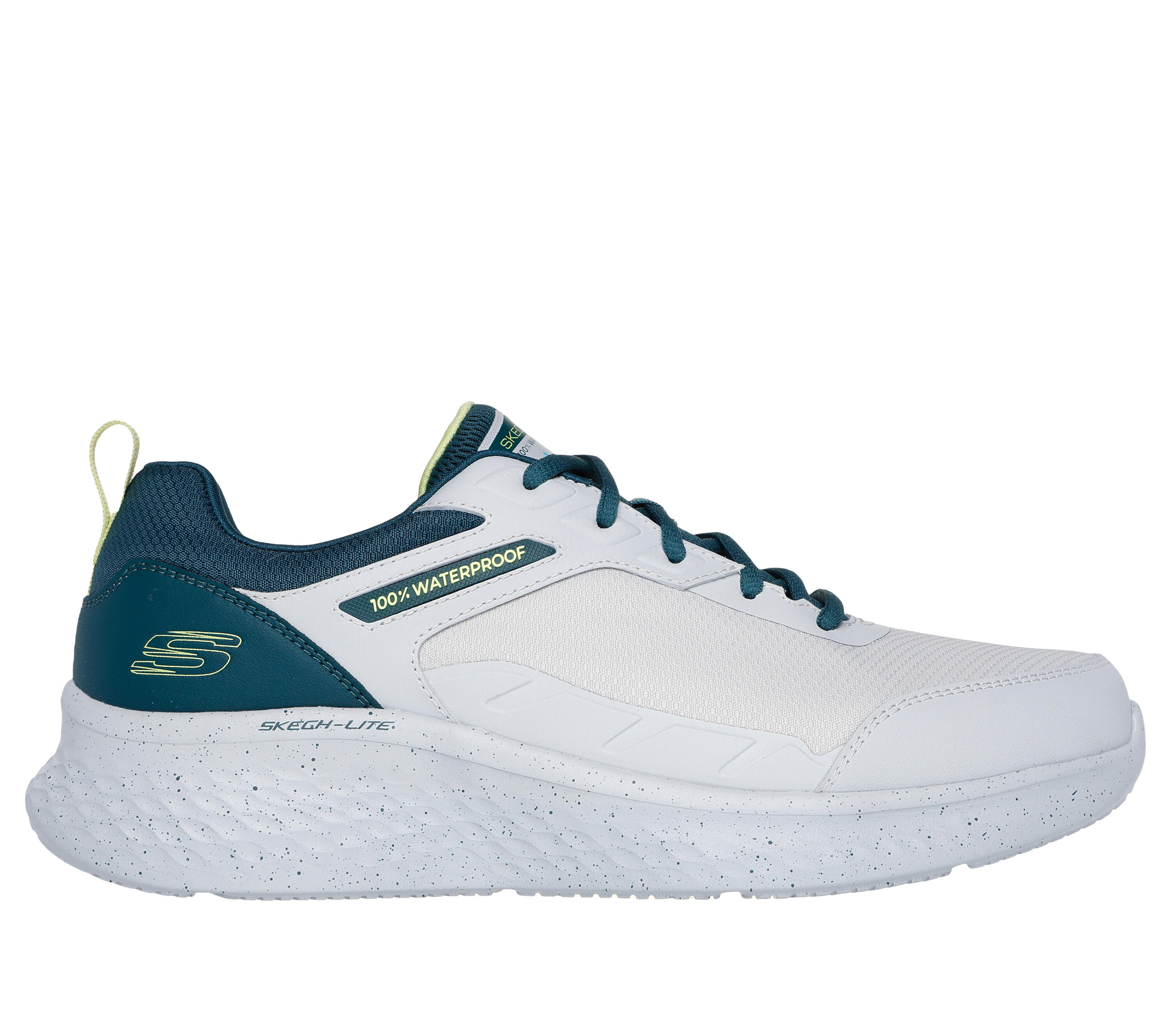 Baskets homme SKECH-LITE PRO ANKKOR gris clair / vert / citron vert 5/5