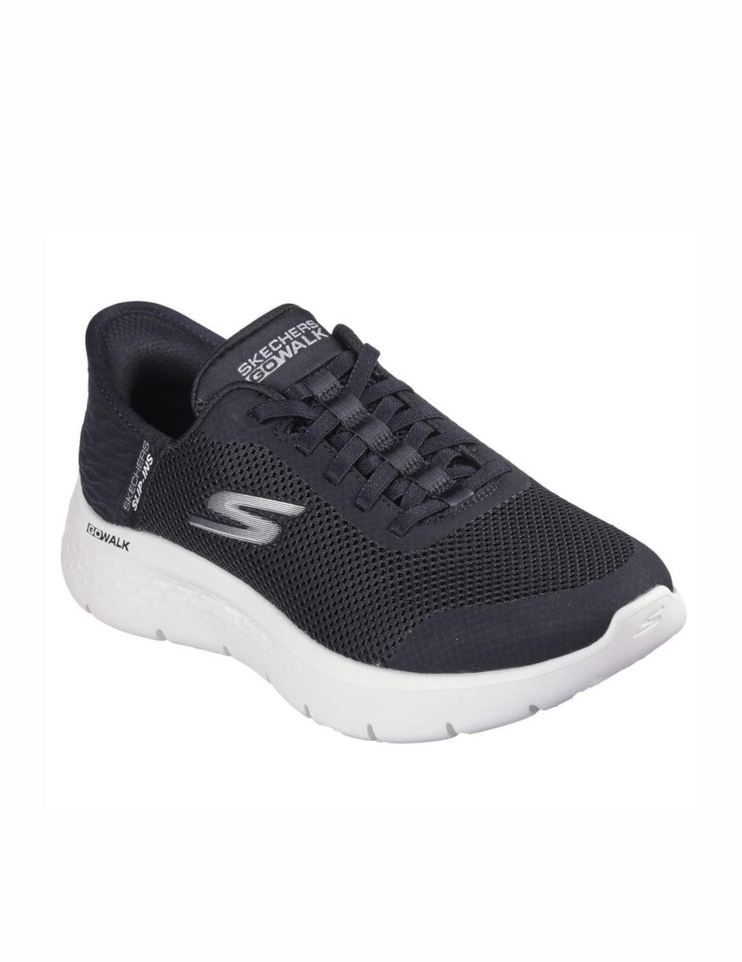 Fitness y cardio training para Mujer Skechers Go walk Negro 3/5