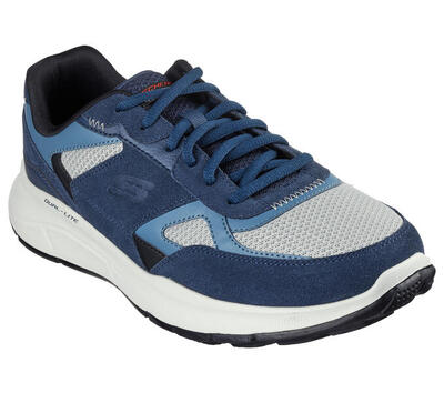 Skechers heren sneakers equalizer 5.0 rondor marineblauw / zwart
