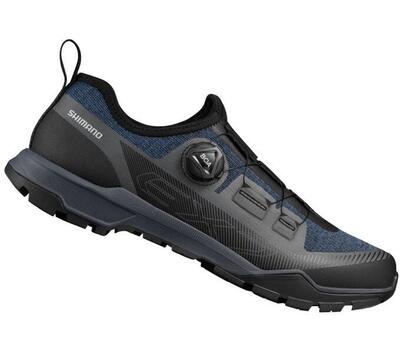 Scarpe per bici da turismo EX700 blu