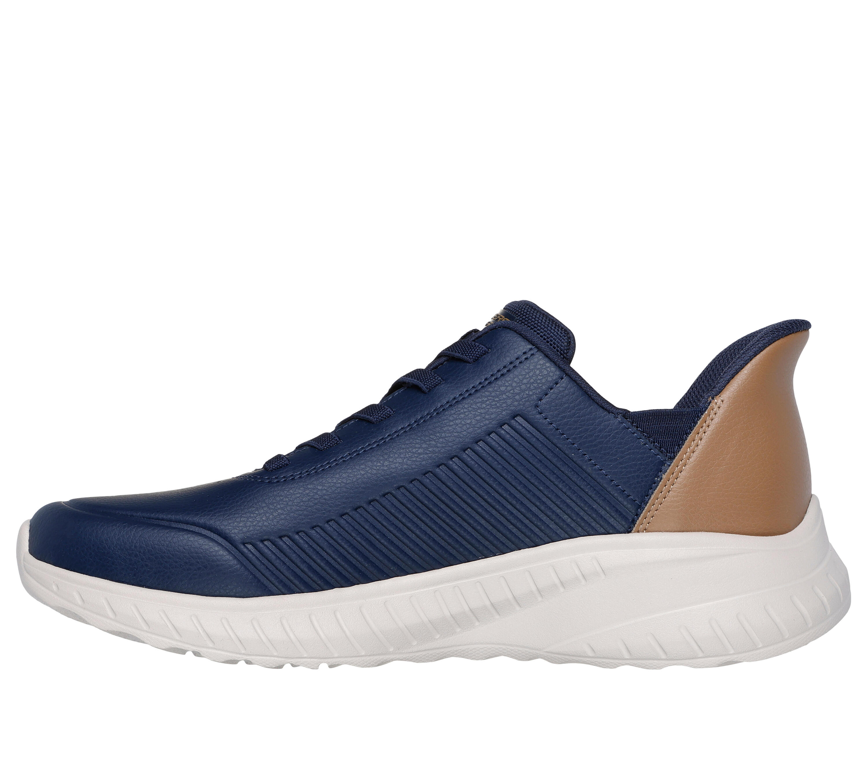 Heren slip-on sneakers BOBS SQUAD CHAOS HEEL PREFERRED marineblauw 4/5