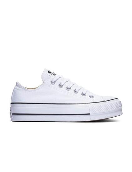 Zapatillas Converse Mujer Chuck Taylor All Star Platform Canvas blanco